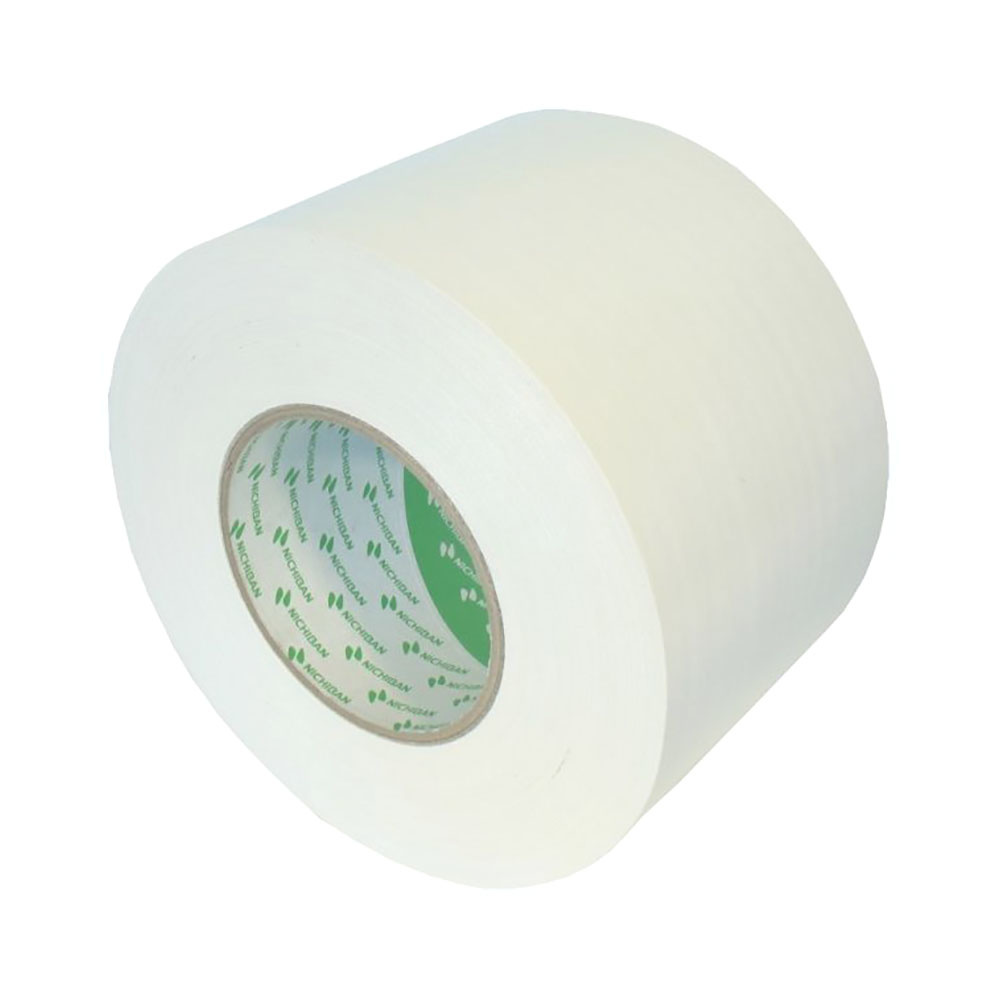 Nichiban Gaffa tape rol 75mm 50m wit afbeelding