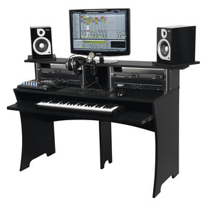 Glorious Workbench Black studiomeubel zwart Glorious Workbench Black studiomeubel zwart
