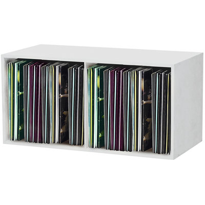 Glorious Record Box 230 platenkast voor vinyl wit