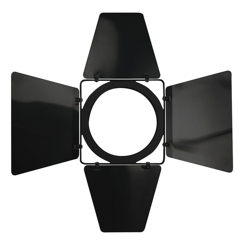 Barndoor voor Par 64 zwart