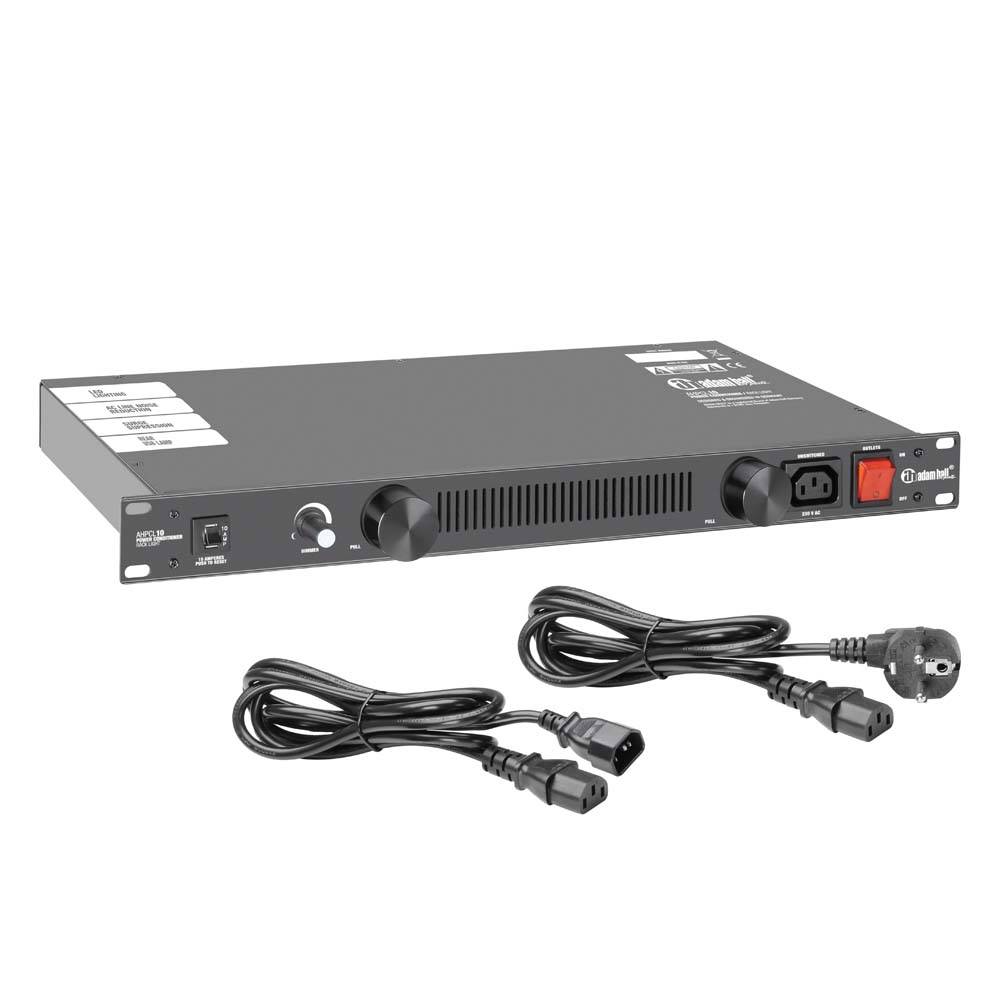 Adam Hall PCL10 19 inch stroomverdeler met LED verlichting afbeelding