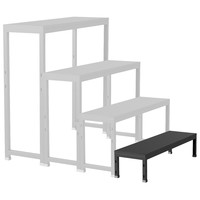 Modulair podiumtrapdeel 20cm met connector