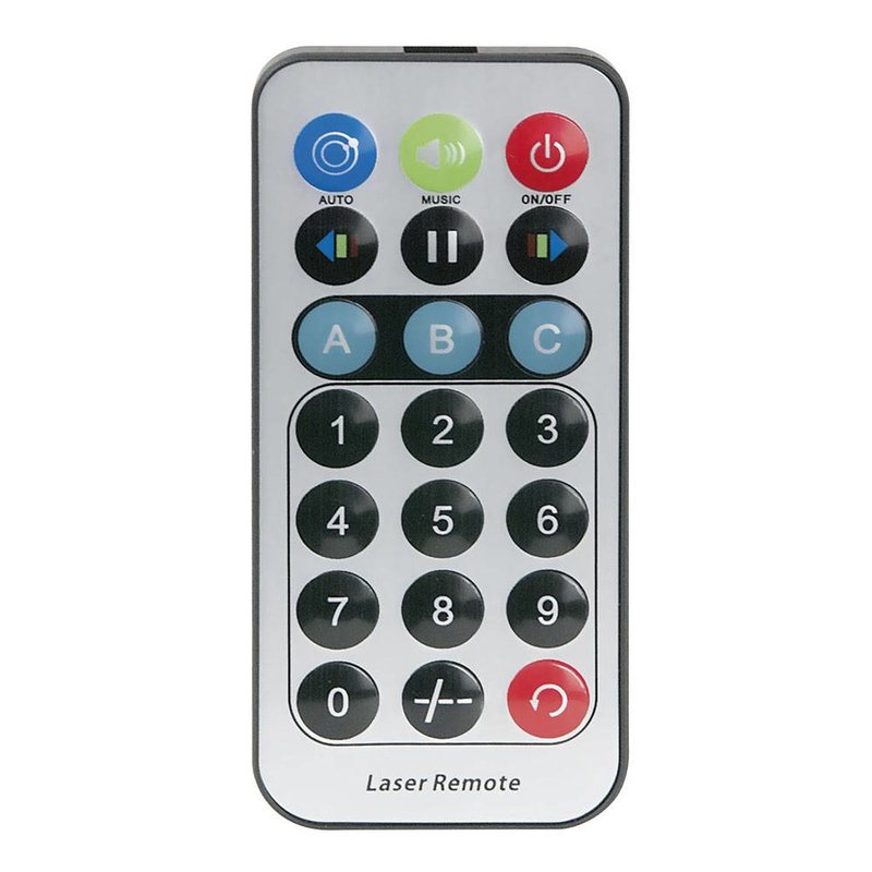 Galactic TXT 300mW RGB laser met toetsenbord