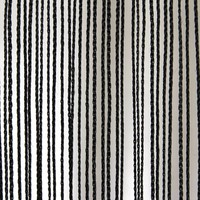 Wentex Pipe and drape spaghetti koordgordijn 300x600cm zwart Pipe and drape spaghetti koordgordijn 300x600cm zwart