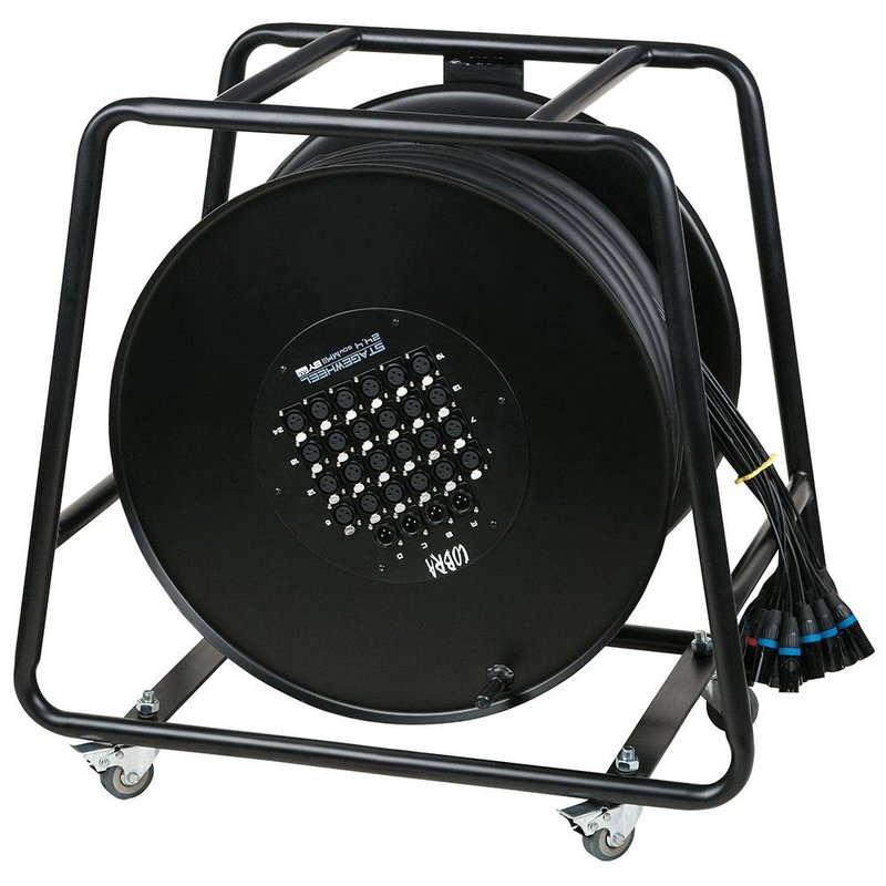 CobraX multikabel op haspel 24 in 4 uit 50m