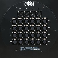 CobraX multikabel op haspel 24 in 4 uit 50m