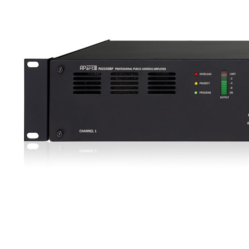 PA2240BP 2-kanaals 100 volt zoneversterker 2x 120W