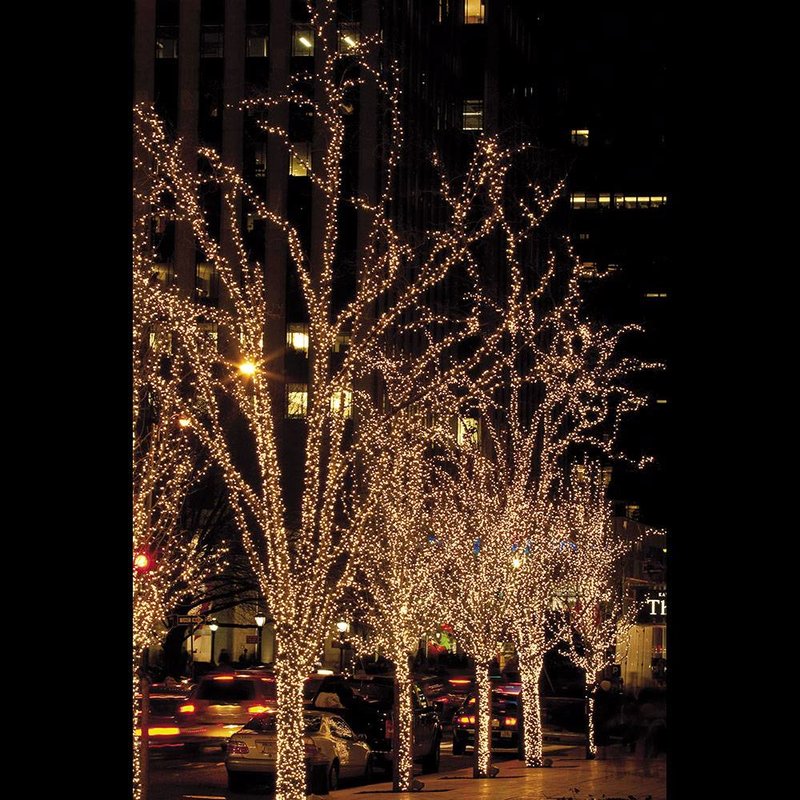 LED Rubber String Light WW 100 warmwitte LEDs 10m