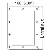 Penn Elcom H1105G zelfklevende ring voor handgrepen H1105G zelfklevende ring voor handgrepen