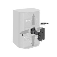 SAT82AG2 actieve installatie luidspreker 8 inch zwart