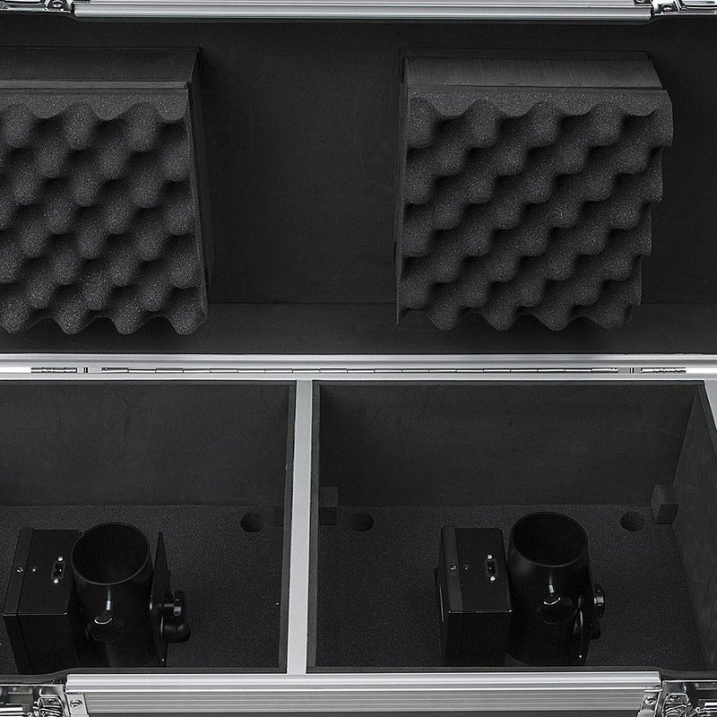 UCA-SHOT1 Flightcase voor 8x FX Shot en 2 baseplates