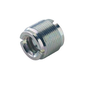 K&M 21500 verloopnippel 1/2 inch en 3/8 inch female naar 5/8 inch male K&M 21500 verloopnippel 1/2 inch en 3/8 inch female naar 5/8 inch male