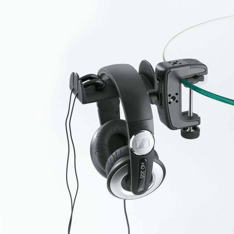 16085 Hoofdtelefoon houder met tafelklem