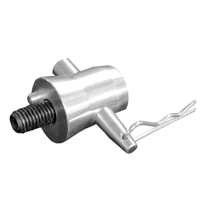 DT HC-Cube 1 M10 halve truss spigot met pin & clip