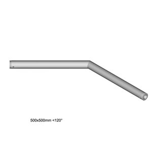 Duratruss DT 31/2-L135 enkele trussbuis hoek 135°