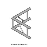 Duratruss DT 32/2-C21V-L90 laddertruss hoek 90° verticaal DT 32/2-C21V-L90 laddertruss hoek 90° verticaal