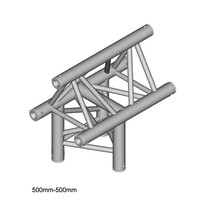 DT 33/2-T37-T driehoek truss T-stuk apex up