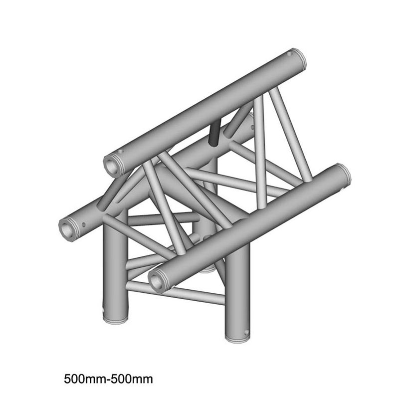 DT 33/2-T37-T driehoek truss T-stuk apex up