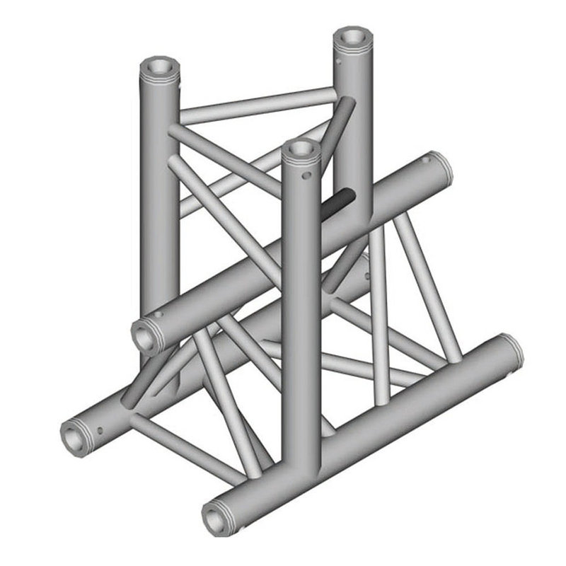 DT 33/2-T38-T driehoek truss T-stuk apex down