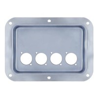 Penn Elcom D024z Inbouwschotel 4x D-Size D024z Inbouwschotel 4x D-Size