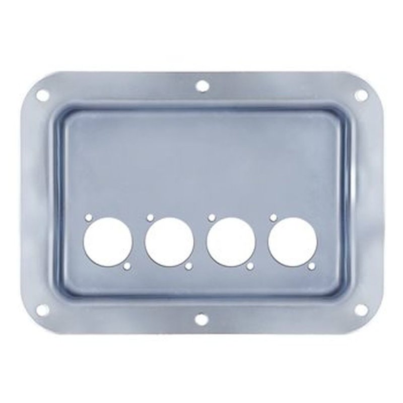 Penn Elcom D024z Inbouwschotel 4x D-Size D024z Inbouwschotel 4x D-Size