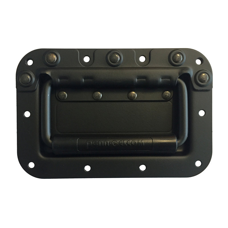 H7159K Medium inbouw handvat zwart