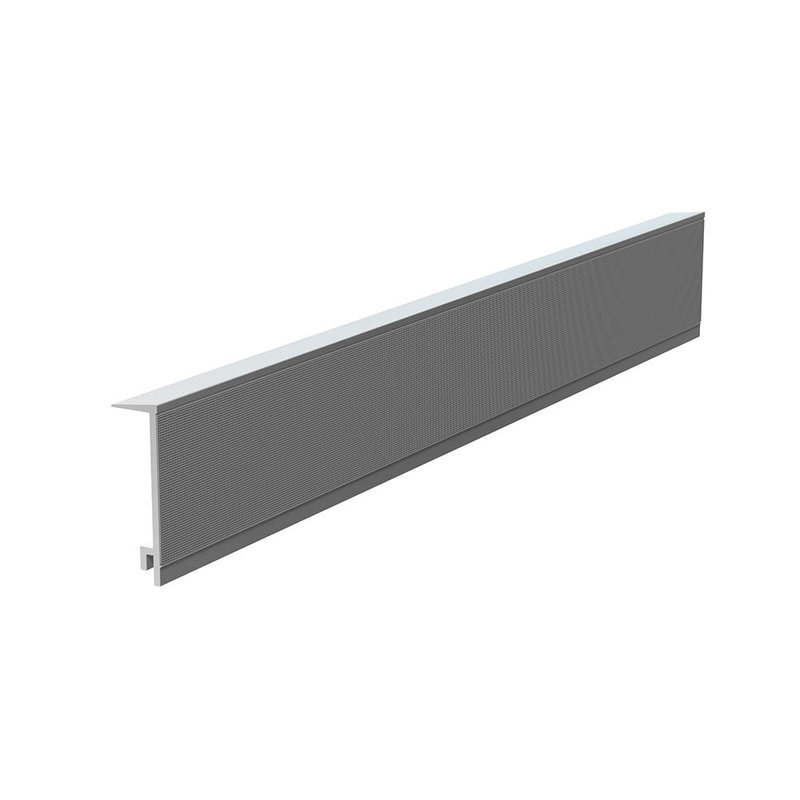 Aluminium afrokprofiel + klittenband 97cm