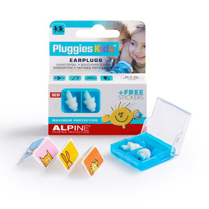 Alpine Pluggies Kids oordoppen voor kinderen Alpine Pluggies Kids oordoppen voor kinderen