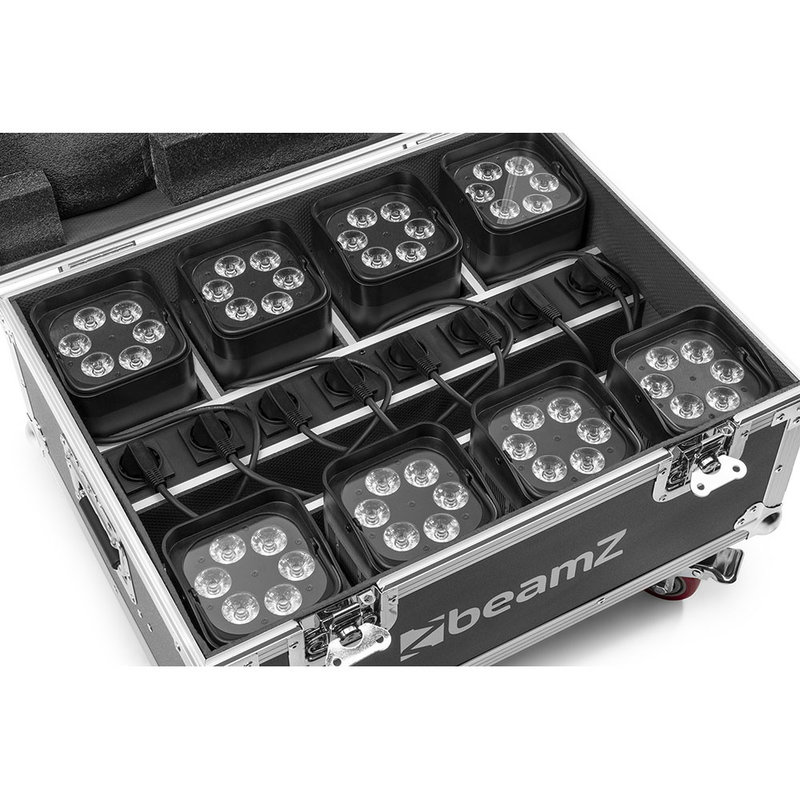 FCC9 flightcase voor 8x BBP9-serie