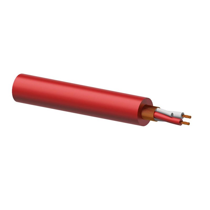 MC305R/1 microfoonkabel rood 100m