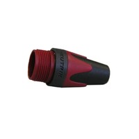 BXX2 gekleurde tule voor XLR plug rood