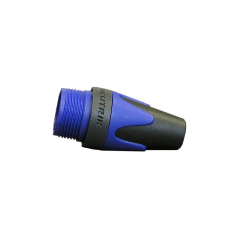 BXX6 gekleurde tule voor XLR plug blauw