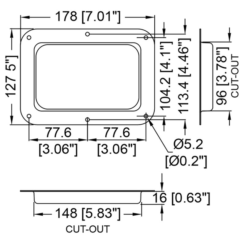 D2101Z schotel groot zilver