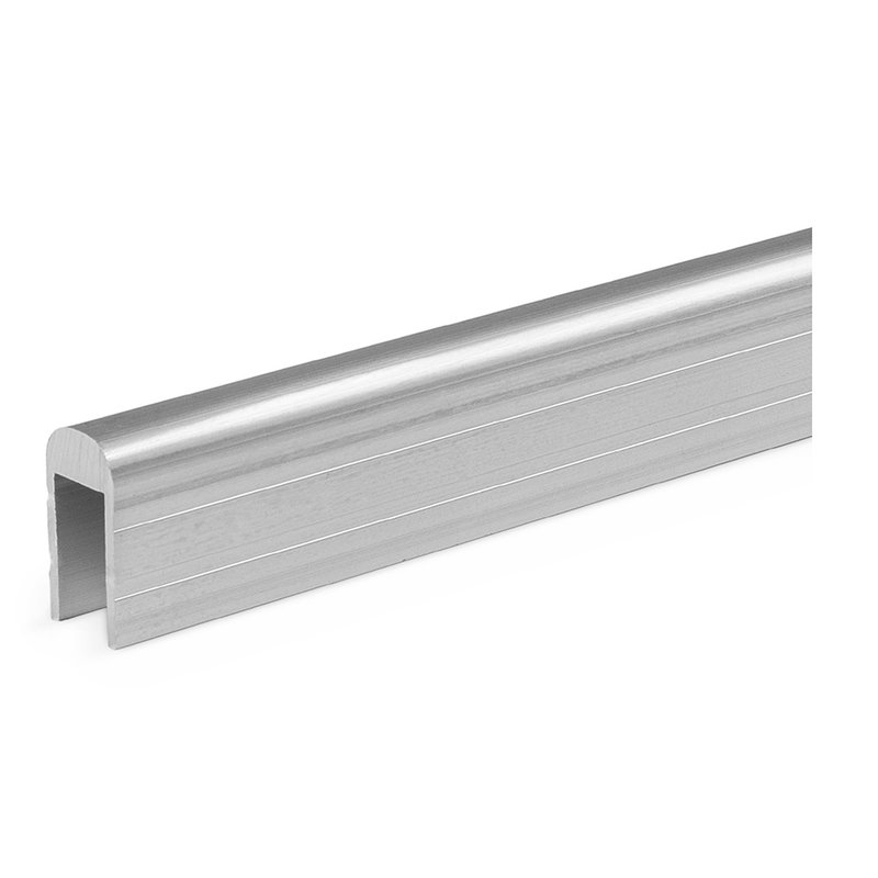 Aluminium U-profiel 10mm met straal 5mm