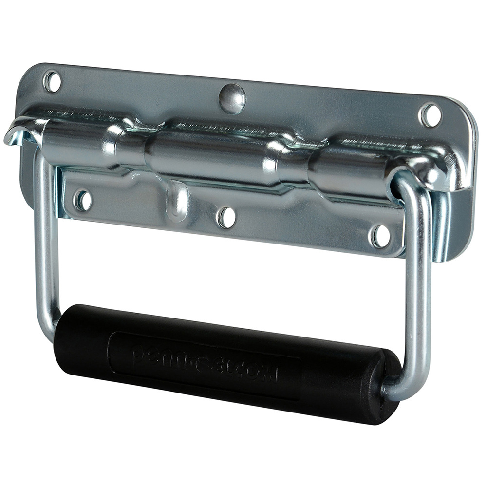 Penn Elcom H1053Z Opbouw handvat met veer zilver afbeelding