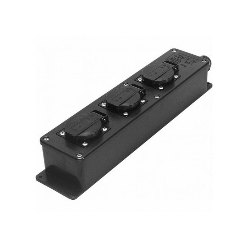 16Z 3-weg slagvaste verdeeldoos