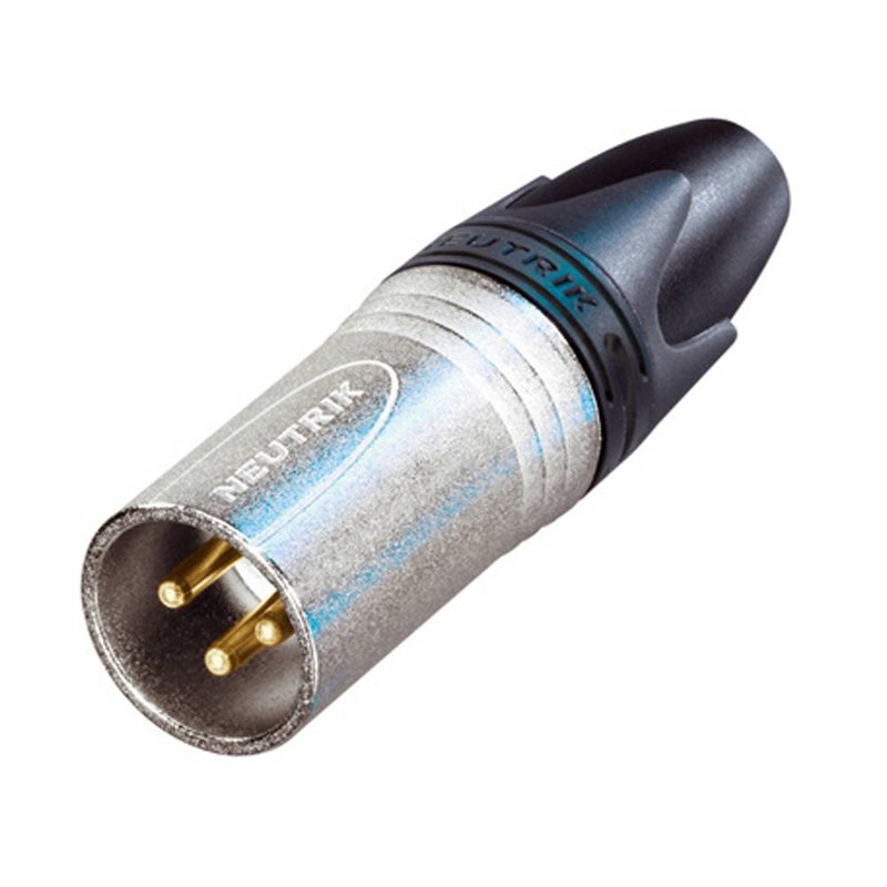Neutrik NC3MXX EMC Male XLR kabeldeel 3p NC3MXX EMC Male XLR kabeldeel 3p