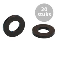 Adam Hall Rackware 5621 Kunststof revet M6 (20 stuks) Rackware 5621 Kunststof revet M6 (20 stuks)