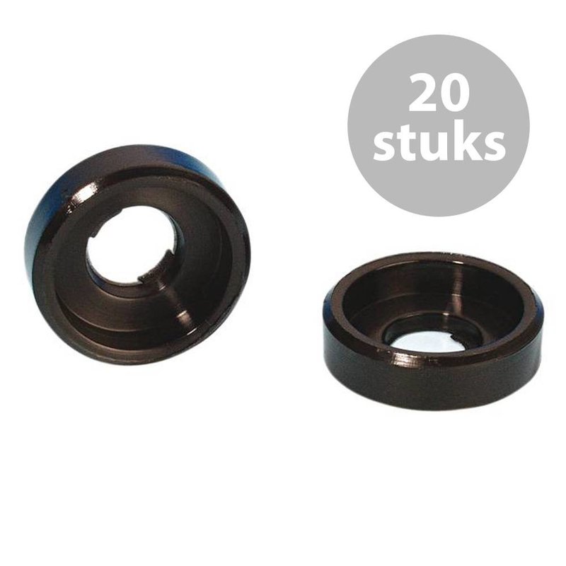 Adam Hall Rackware 5620 Kunststof revet M6 (20 stuks) Rackware 5620 Kunststof revet M6 (20 stuks)