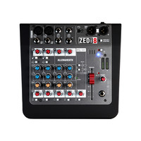 Allen & Heath ZEDi-8 analoge mixer met 2x2 USB ZEDi-8 analoge mixer met 2x2 USB