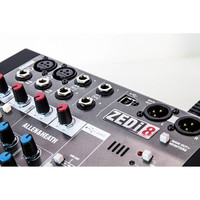 Allen & Heath ZEDi-8 analoge mixer met 2x2 USB ZEDi-8 analoge mixer met 2x2 USB