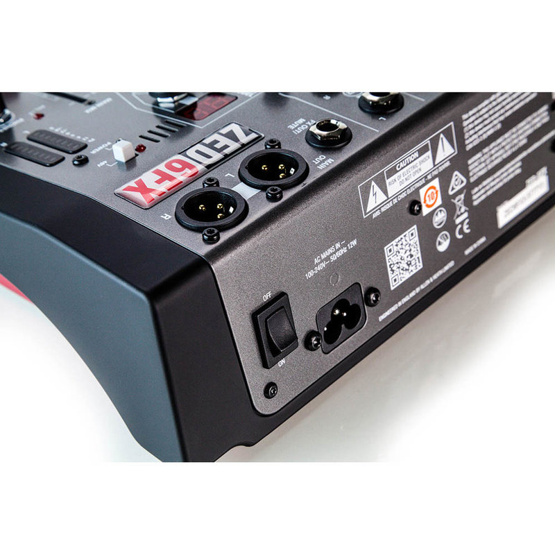 ZED-6FX analoge mixer met effecten