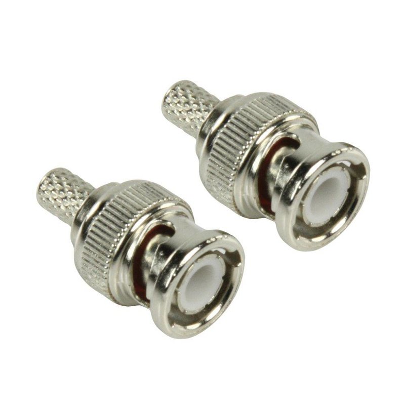 BNC video connector (2 stuks)