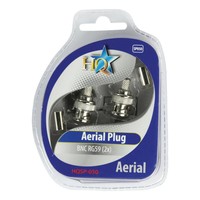 BNC video connector (2 stuks)