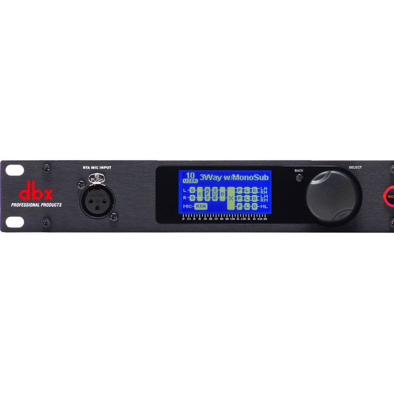 dbx DriveRack PA2 luidspreker managementsysteem DriveRack PA2 luidspreker managementsysteem