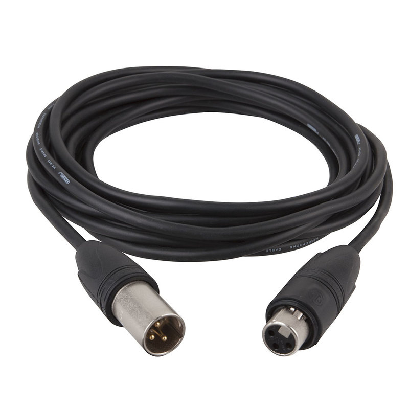FL82 IP65 XLR kabel 1,5m met Neutrik pluggen