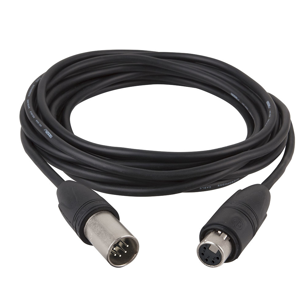 DAP FL83 IP65 XLR kabel 5-polig 10m met Neutrik