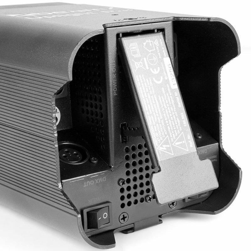 BBP96 verticale LED par op accu RGBWA+UV