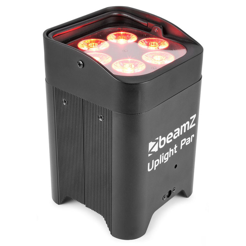 BBP96 verticale LED par op accu RGBWA+UV