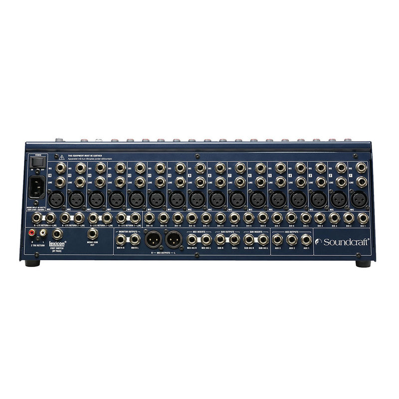 FX16II 16-kanaals PA mixer met effecten